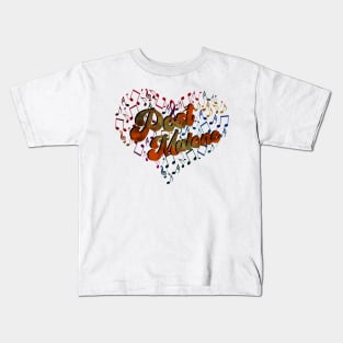 Colorful Heart Tone-Post Malone Kids T-Shirt